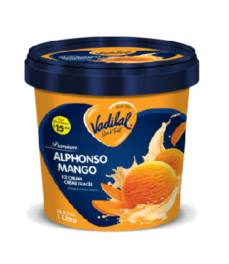 Vadilal Alphonso Mango Ice Cream