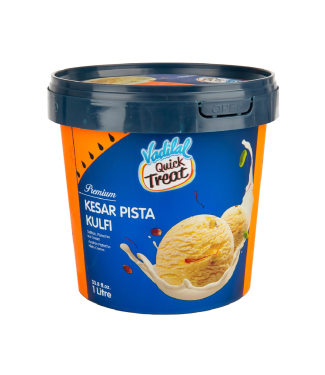 Vadilal Lf Kesar Pista Kulfi Ice Cream