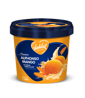 Vadilal Sf Alphonso Mango Ice Cream
