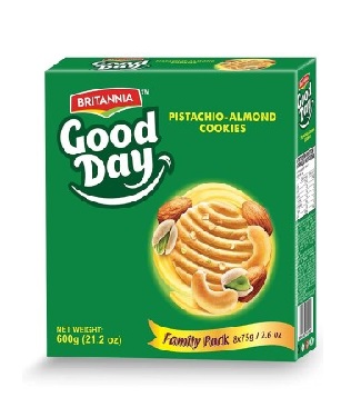 Britannia Good Day Pistachio Almond Cookies