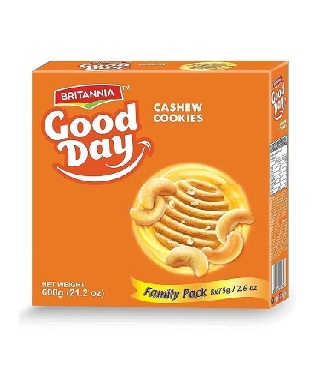 Britannia Good Day Cashew Cookies